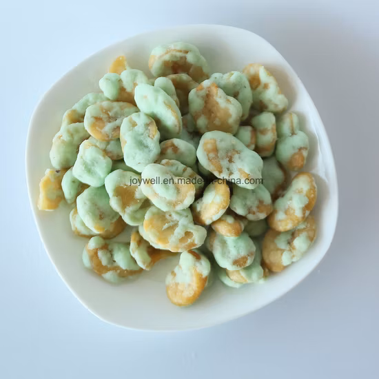 Vegan Preço Barato Sabor Wasabi Crocante Revestido Fava Fava Lanches Alimentos